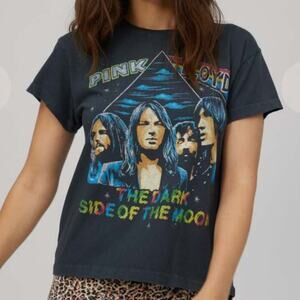 Daydreamer Pink Floyd Dark Side Tour Tee - Vintage Black - Medium